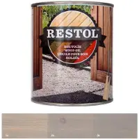 Restol Houtolie Zijdeglans Lichtgrijs 2,5 LTR