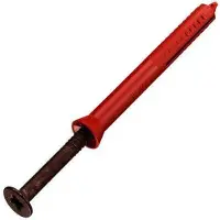 Don quichotte Don-Quichotte slagplug met nagel 5x35 SPP bruin - 200 Stuks