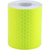 ABC-led Reflecterende tape - FLUO GEEL - 3 meter rol - 5cm breed