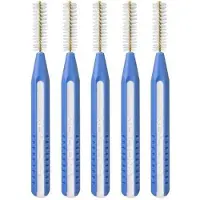 Lactona Easygrip Ragers Recht-Medium 5mm Lichtblauw - 5 Gripzak x 5 Stuks - Voordeelpakket