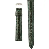 Morellato Horlogebandje - horlogeband D0751 Liverpool - leer - Groen - bandbreedte 14.00 mm
