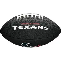 Wilson NFL Soft Touch Mini Football Houston Texans Black American football
