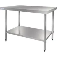Vogue RVS Werktafel | 70 cm diep | 5 formaten