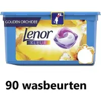 Lenor pods - Gouden Orchidee - kwartaalbox 90 capsules