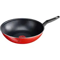 Stylekiste Tefal Chef De France Wokpan van hoogwaardig aluminium - 28 cm