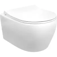 SaniGoods Acora toilet wit mat