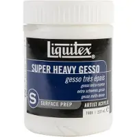LIQUITEX - Super Heavy Gesso - 237ml - wit