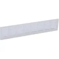 Nedco aluminium plintrooster 40 x 8 cm, aluminium