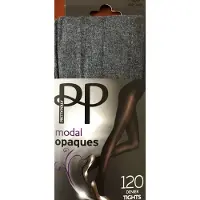 Pretty polly Panty - Modal Opaque - Dikke Panty - 120 Den. - M/L - 40/46 - Grijs