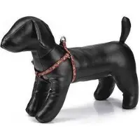 Beeztees Envy borsttuig Strike Dog. Verstelbaar. Rood.