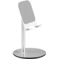 Q-Link tafel standaard - geschikt voor telefoon - zilver