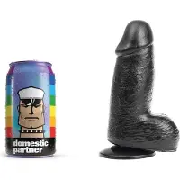 Domestic Partner - Dildo Hans - Small - Zwart