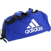 Adidas Cotton Sports Sporttas M Wit Blauw