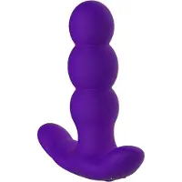 Nalone Pearl Kiiroo - Vibromasseur Connecté Courbé Stimulateur du Point G, 5 Modes de Vibrations en Silicone Hypoallergénique, Violet