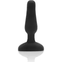 B-Vibe Novice - anaal vibrator voor beginners - siliconen - zwart