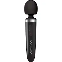 Bodywand Aqua - mini vibrator massager - oplaadbaar - zwart