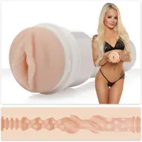 Fleshlight Girls Blake Blossom Bombshell - Masturbator voor Mannen - Realistisch SuperSkin - Noppen en Ribbels - Verstelbaar Vacuüm - Kunstvagina - Seksspeeltje