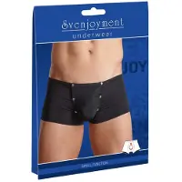 Erotic Treasure Zwarte Herenshort met zwelfunctie