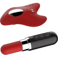 Red Revolution Aphrodite Lipstick Vibrator 1st