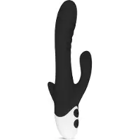 EasyToys Stellar Vibe Rabbit Vibrator - Zwart