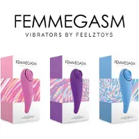 Feelztoys - 2-in-1 clitorisstimulator vibrator - oplaadbaar - paars