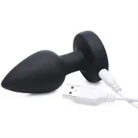 Booty Sparks Vibrerende Buttplug Met LED-Licht - Klein