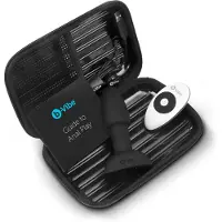 B-Vibe Rimming - anale vibrator met roterende kralen - zwart