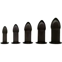 Master Series Anaal Trainer Set 5st. - Zwart