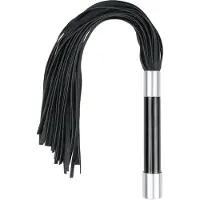 Easy Toys Lange flogger met metalen handvat