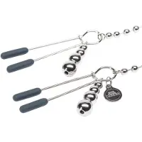 Fifty Shades of Grey - Tepelklemmen met ketting - verstelbaar metaal