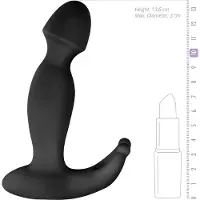 Easy Toys Pounding Pete - prostaat vibrator - siliconen - zwart
