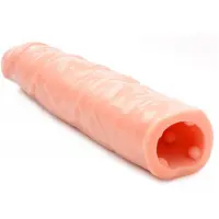 Size Matters Penis Verlengende Penissleeve - beige