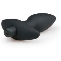 EasyToys Vibrerende Buttplug Zwart