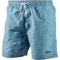 Beco zwemshort heren polyester turquoise/groen