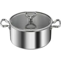 Tefal Reserve Collection Hoogwaardig Aluminium Kookpan Met Deksel - 24 cm