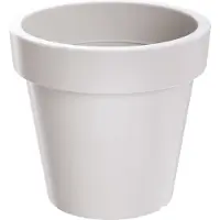 Prosperplast Bloempot Buiten Rond Lofly 25cm WIT