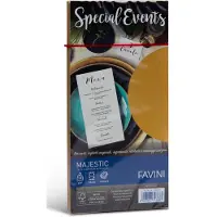 Favini Majestic White – 20 Metallic Enveloppen DL – 110 × 220 mm – Parelmoer Wit – Luxe Envelop voor Uitnodigingen & Kaarten – FSC – Made in Italy