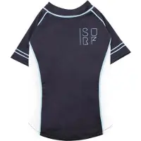 Croci T-Shirt Hond Surfing Zwart / Wit / Lichtblauw