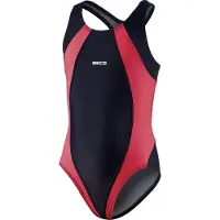 Beco badpak meisjes polyamide rood/zwart