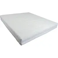 Slaaploods.nl Queen de Luxe - Pocketvering Matras - Traagschuim Afdeklaag - 120x200x25 cm - Medium