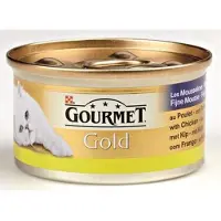 Gourmet gold fijne mousse kip - 85 gr - 24 stuks
