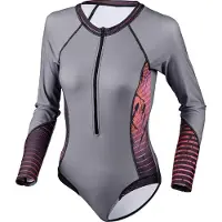 Beco badsuit BEactive dames polyamide/elastaan grijs
