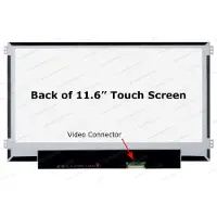 OEM 11.6 inch lcd scherm 1366x768 glans 40pin edp 25mm, touch
