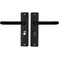 Starx Deurbeslag | Deurklink met wc-sluitingschild | | Coupe | 57 mm
