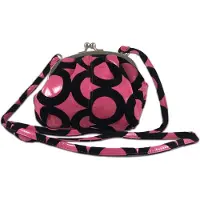 Gerard Brinard Schouder Tasje Cirkel roze, make-up tas
