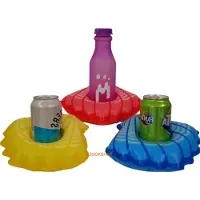 BigMouth 3 Drijvende opblaasbare drankjes schelpen - Pool Party - Vakantie - Feest