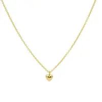 Karma Jewelry gold plated ketting Loving Heart female