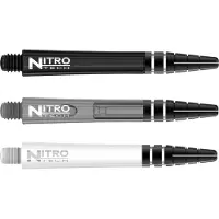 Red Dragon - Nitrotech Selectiepakket 1 - Wit, Zwart en Grijs Medium Dartschachten - 3 sets per pakket (9 Dartschachten in totaal)