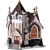 Lemax Little River Church Led