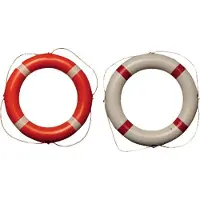 Talamex Lifebuoy Pvc With Strip 60 Cm Oranje